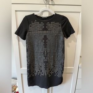 Zara black mini dress